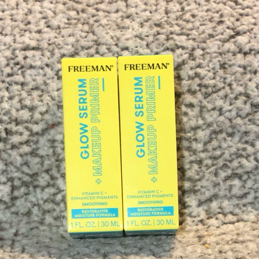 FREEMAN GLOW SERUM MAKEUP PRIMER (Set of 2) Freeman